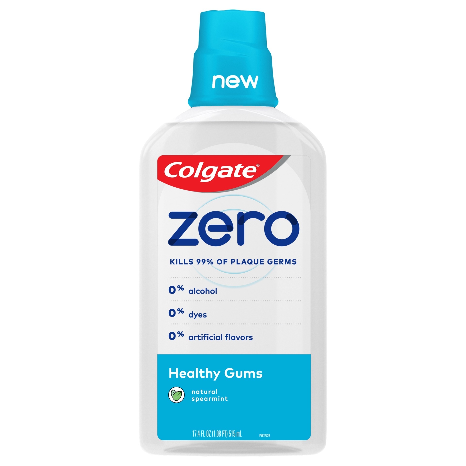 slide 1 of 1, Colgate Zero Mouthwash Healthy Gums, Natural Spearmint, 1 ct