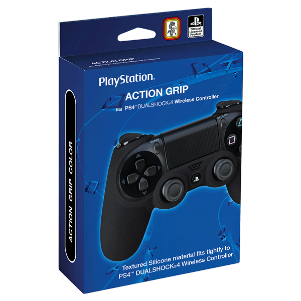 slide 1 of 5, PlayStation ACTION GRIP fits PS4 DUALSHOCK 4 Wireless Controller, 1 ct