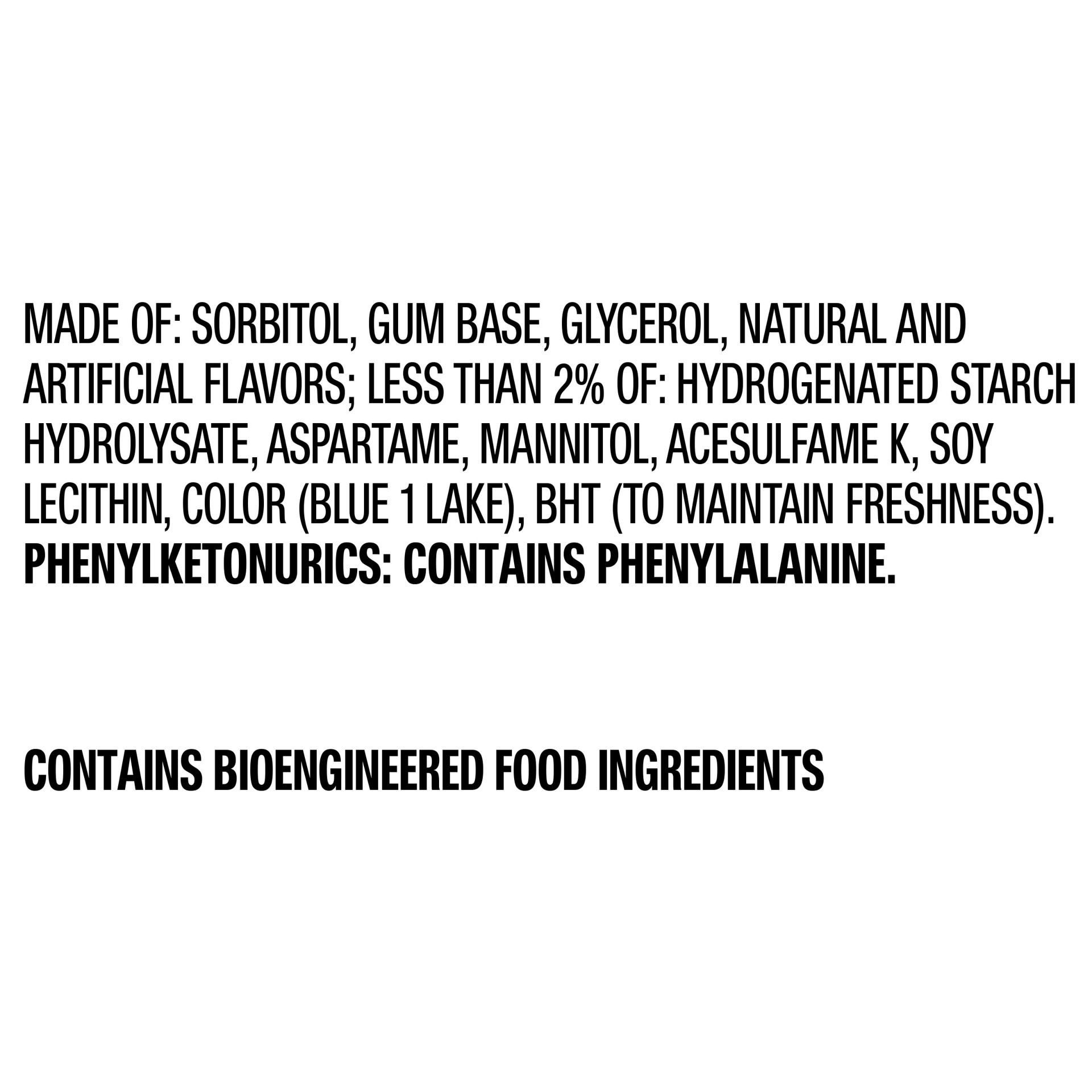 slide 2 of 5, 5 Sugar Free Peppermint Cobalt Gum 6 ea, 6 ct
