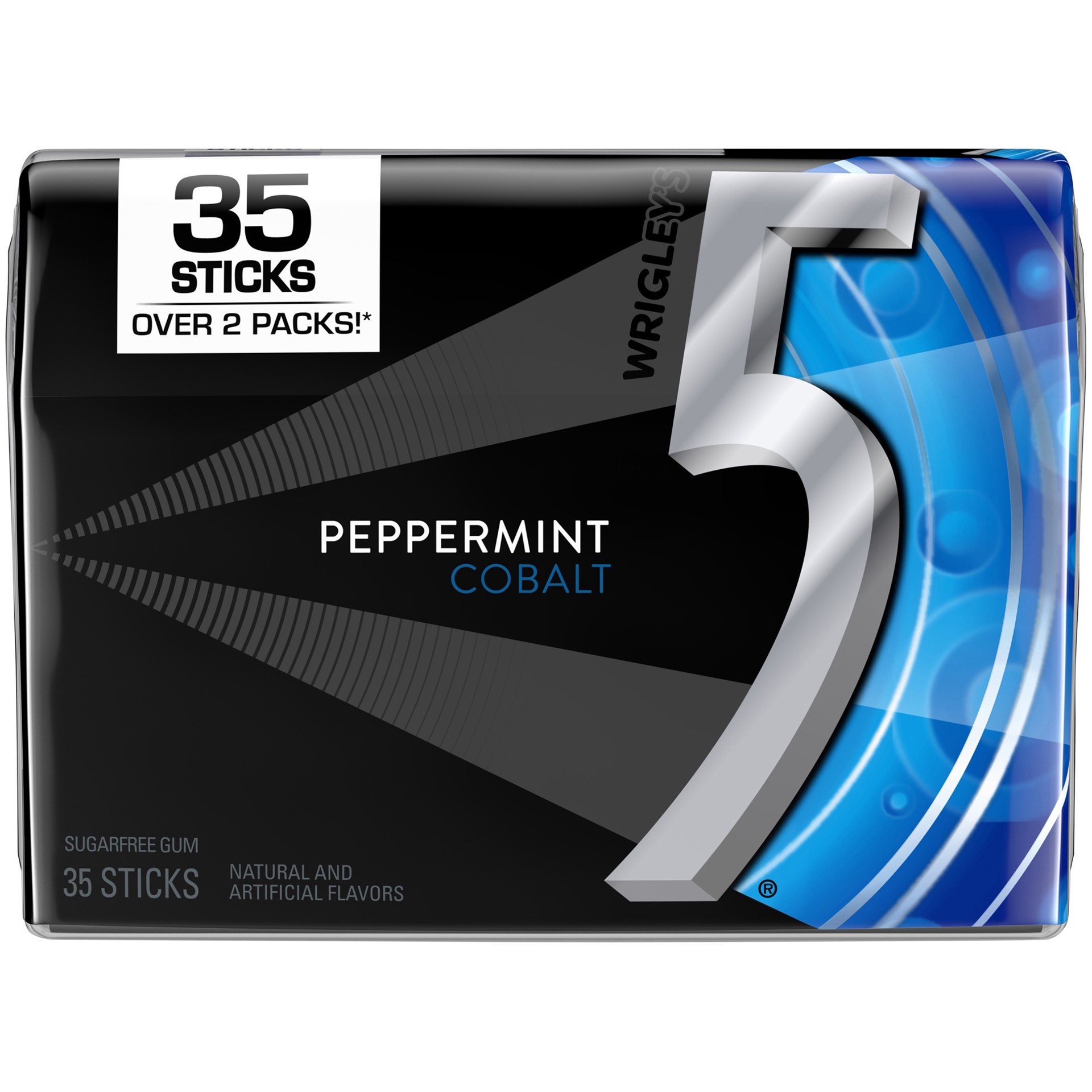 slide 4 of 5, 5 Sugar Free Peppermint Cobalt Gum 6 ea, 6 ct
