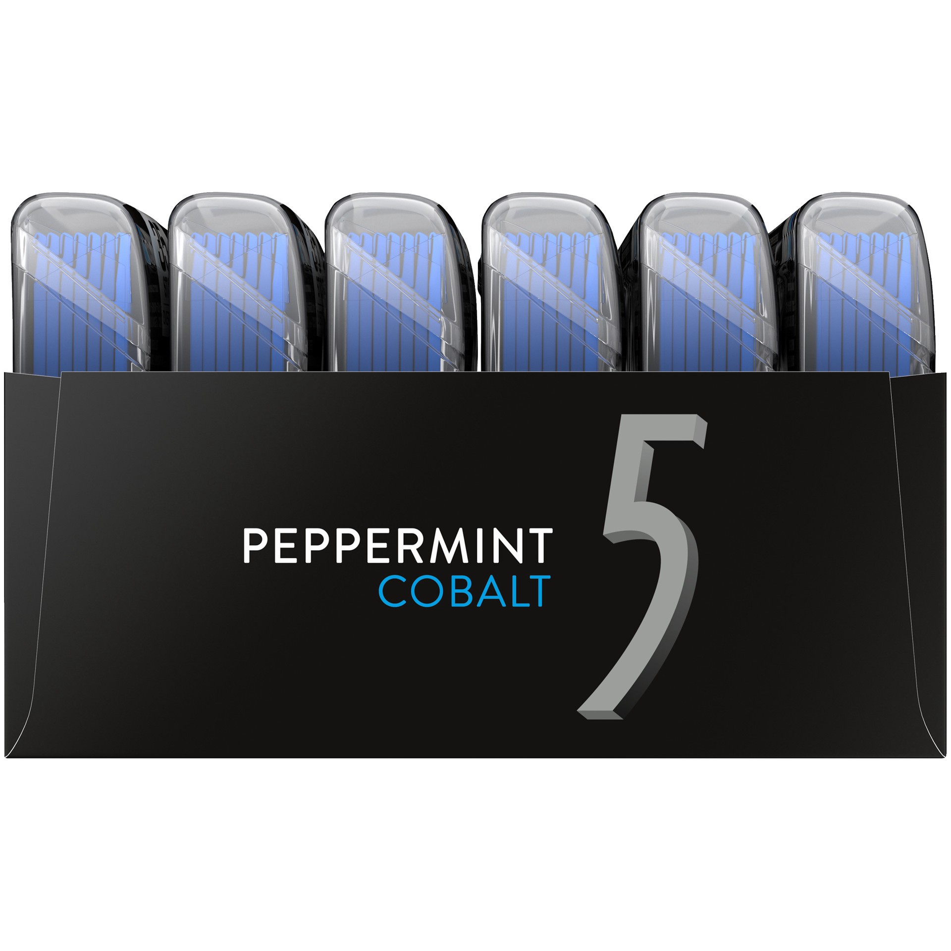 slide 3 of 5, 5 Sugar Free Peppermint Cobalt Gum 6 ea, 6 ct