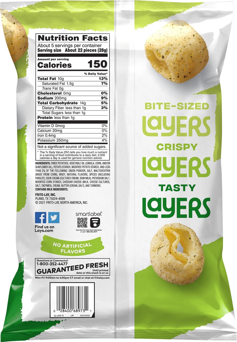 slide 3 of 4, Lay's Potato Snacks, 4.75 oz