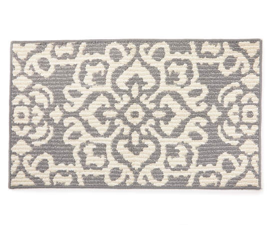 slide 1 of 1, Broyhill Elise Gray Accent Rug, 20 in x 34 in
