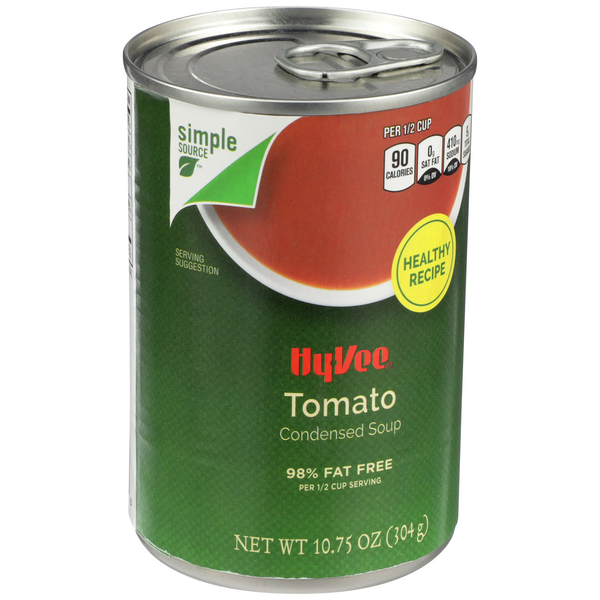 slide 1 of 1, Hy-vee Tomato Condensed Soup, 10.75 oz