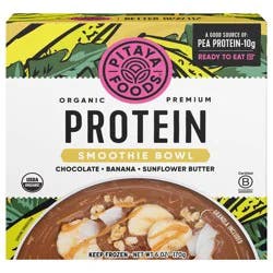 Pitaya Foods Protein Chocolate + Banana Smoothie Bowl
