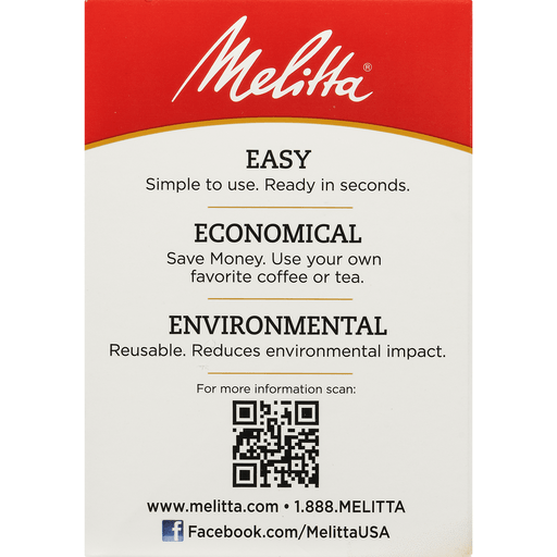 slide 5 of 9, Melitta JavaJig Reusable Coffee Filter System, 30 ct