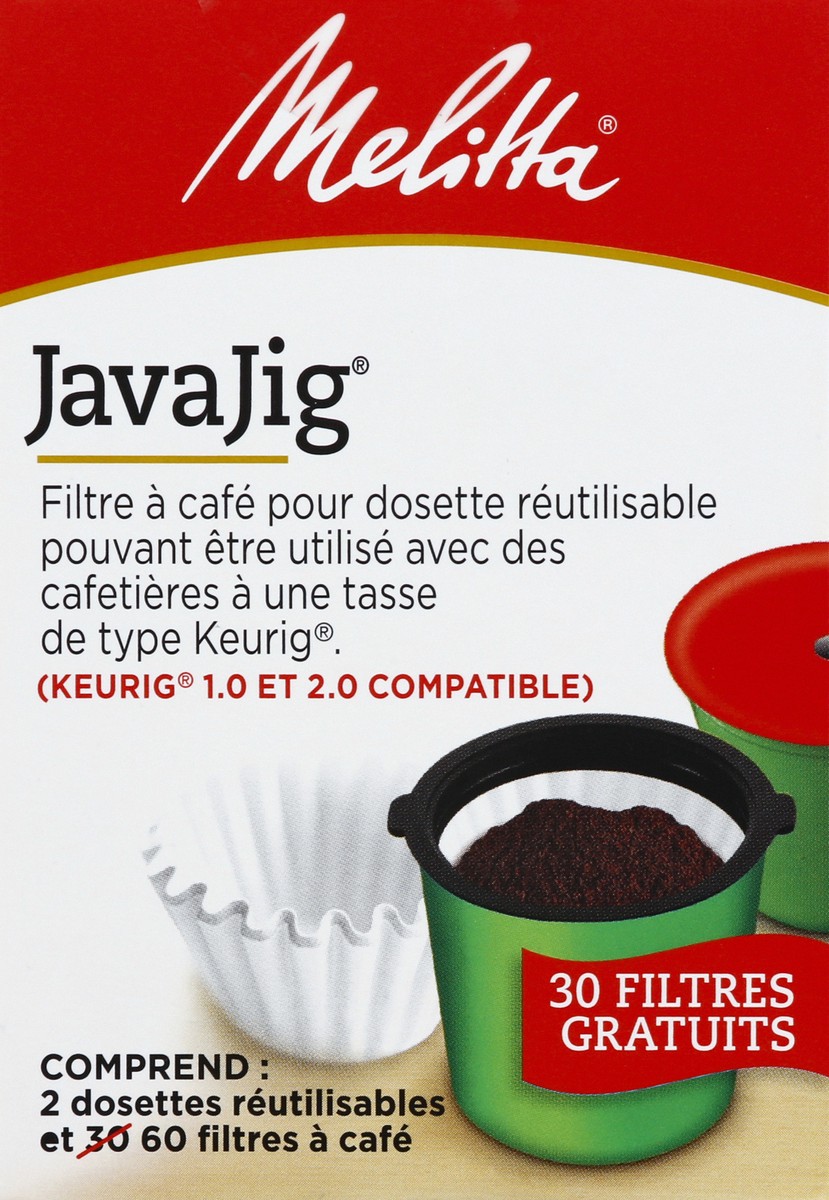 slide 6 of 6, Melitta Java Coffee Filter System, 1 ct