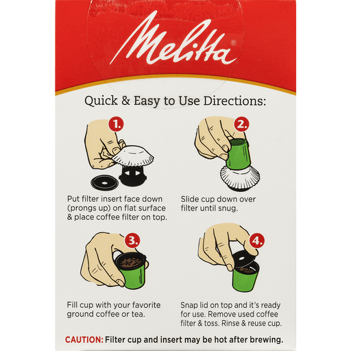 slide 7 of 9, Melitta JavaJig Reusable Coffee Filter System, 30 ct