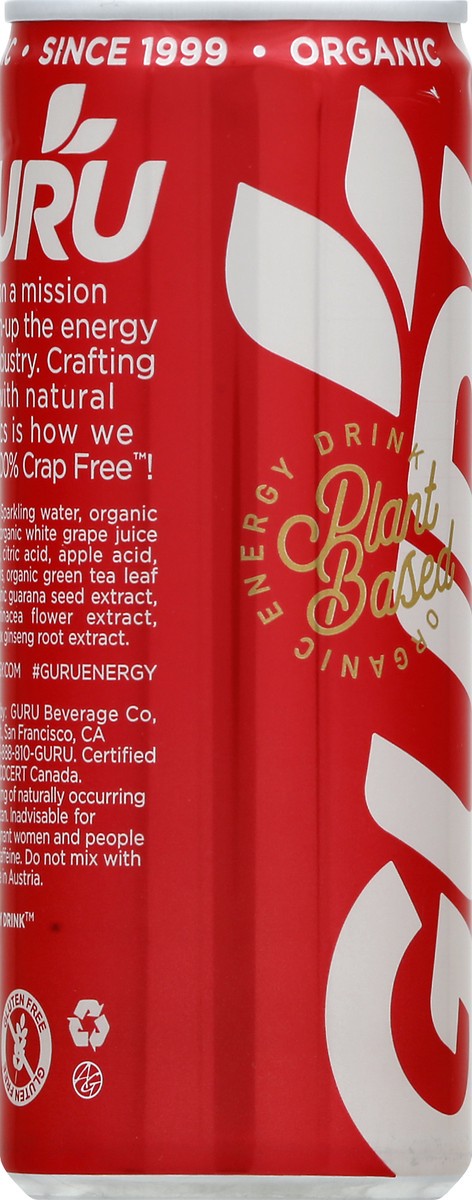 slide 2 of 10, Guru Energy Drink - 8.4 oz, 8.4 oz