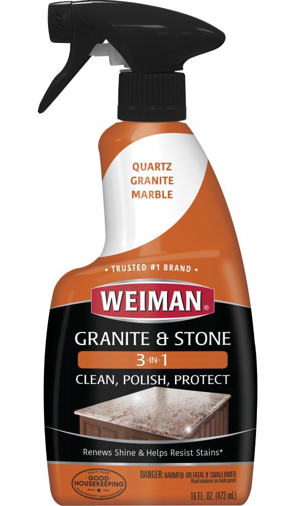 slide 1 of 2, Weiman® Granite & Stone 3-in-1 Clean, 16 oz