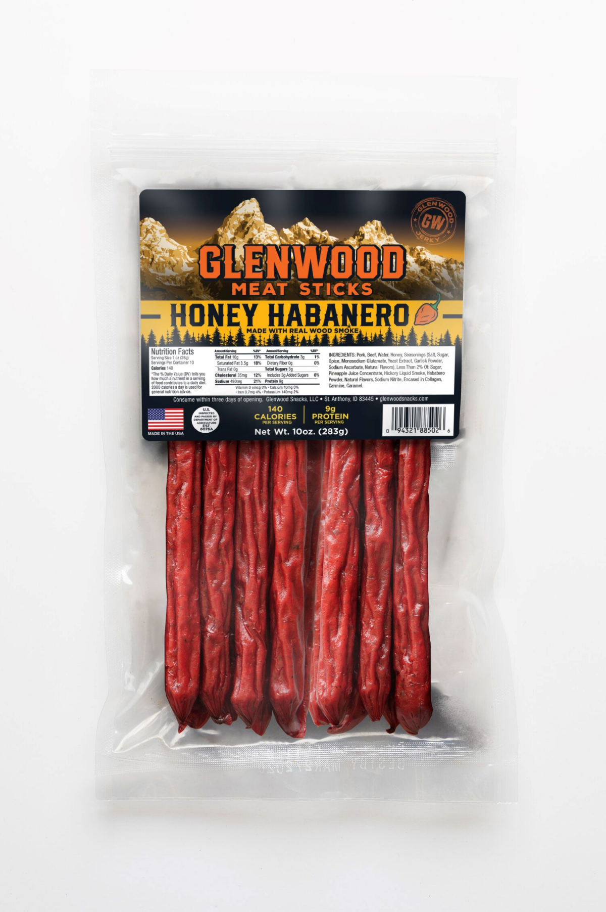 slide 1 of 1, Gw Hny Habanero Sticks, 1 ct