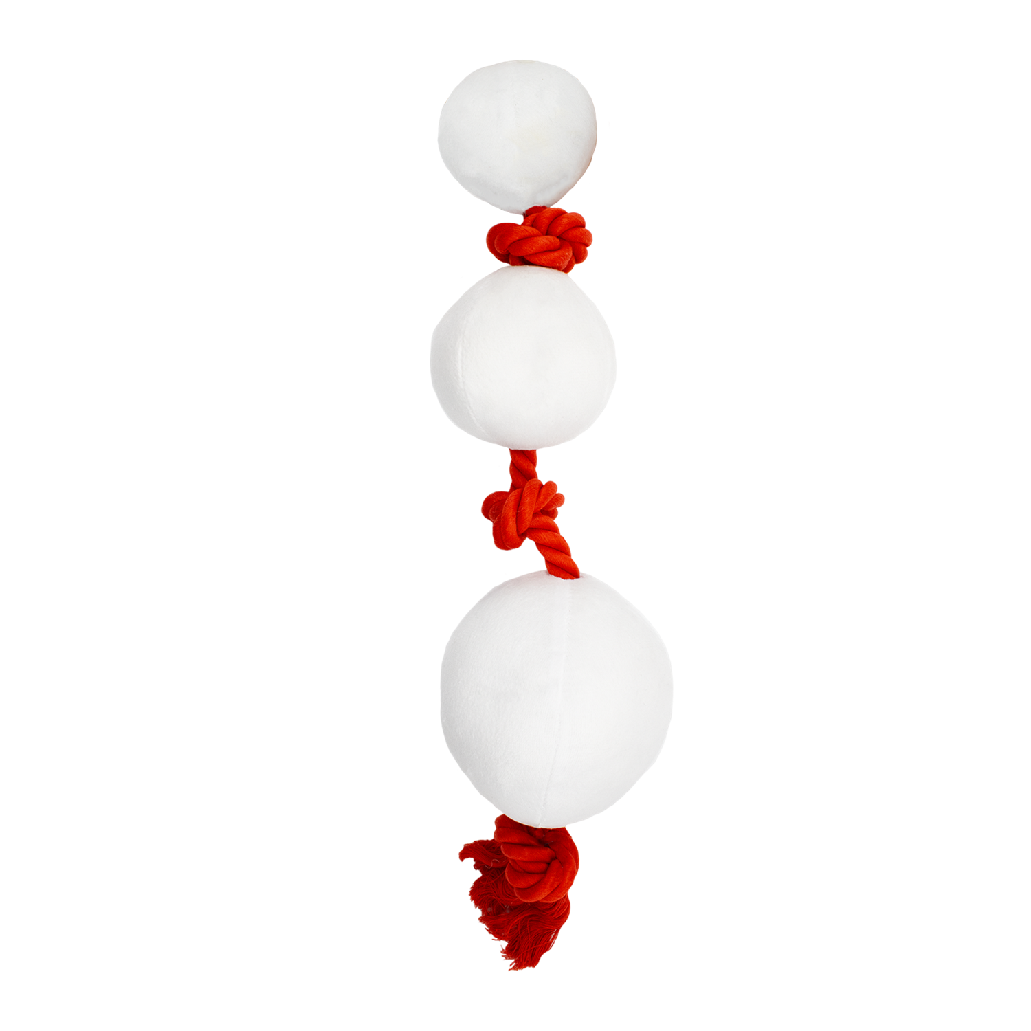 slide 2 of 2, Design Lab Snowman Rope Dog Toy, 1 ct