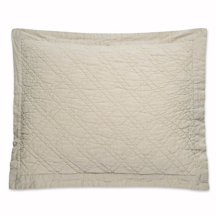 slide 1 of 3, Levtex Home Sasha King Pillow Sham - Natural, 1 ct