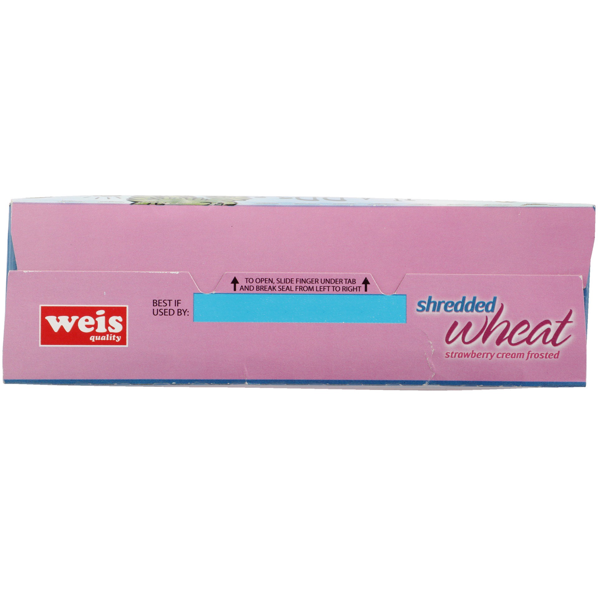 slide 5 of 6, Weis Quality Strawberry Cream Frosted Shredded Wheat Cereal, 15.5 oz