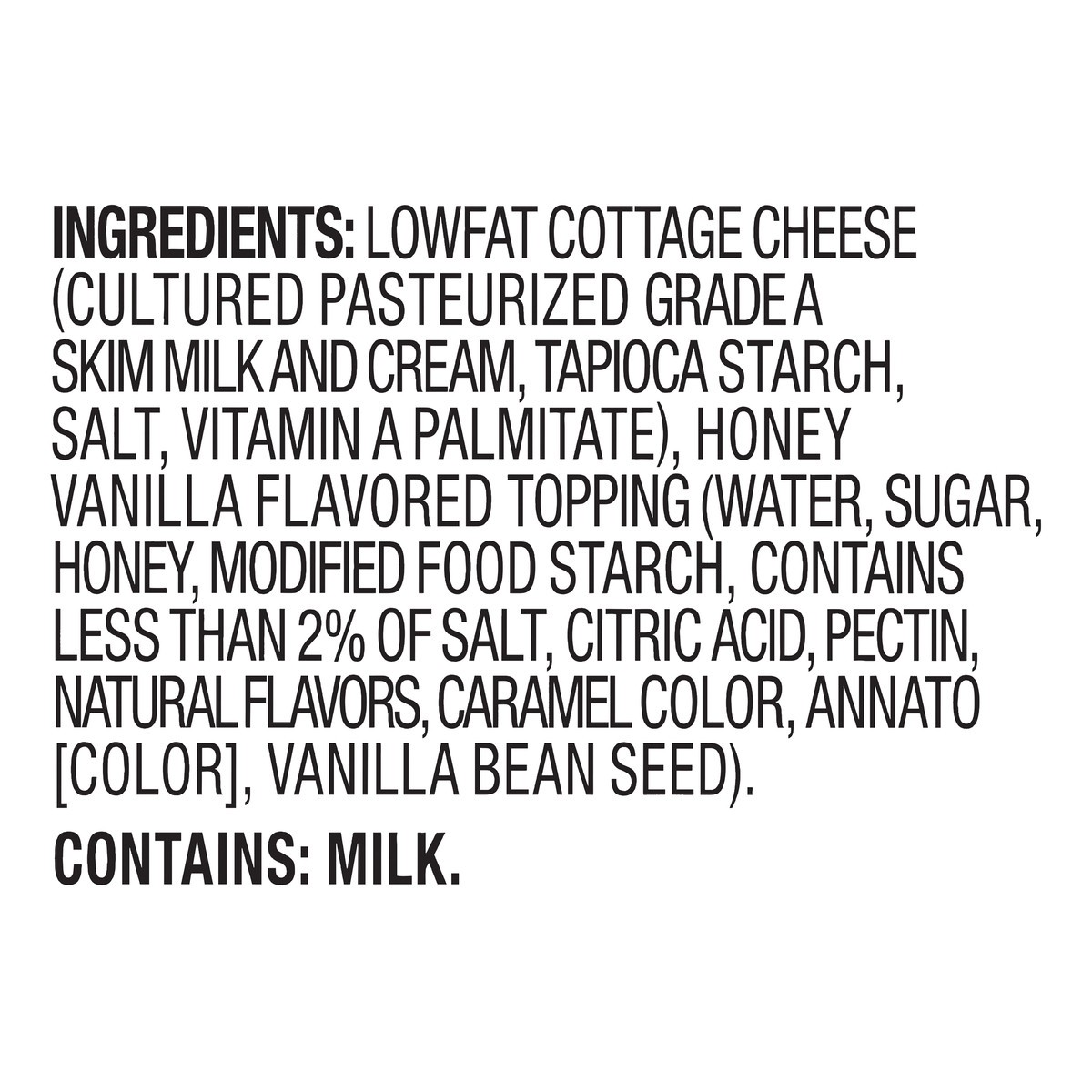 slide 2 of 11, Breakstone's Cottage Doubles Honey Vanilla Cottage Cheese, 4.7 oz Cup, 4.7 oz