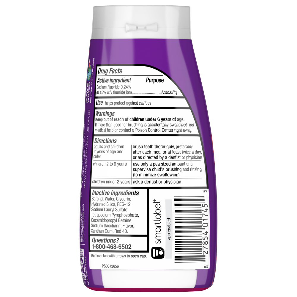 slide 2 of 3, Colgate Liquid Gel Strawberry Burst Toothpaste, 4.6 oz