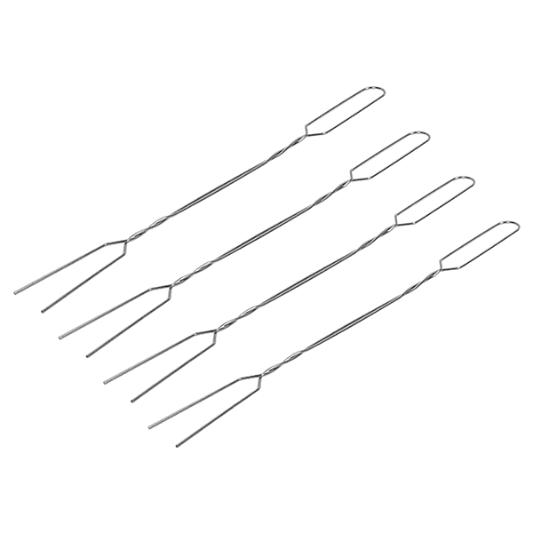 slide 1 of 1, Lake & Trail Roasting Forks, 4 ct