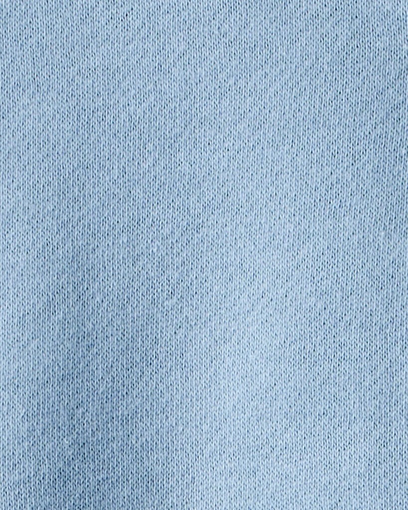 slide 2 of 2, Carter's Carters Baby Boy Solid Fleece Long-Sleeve Sweatshirt - Blue Pink 12M, 1 ct