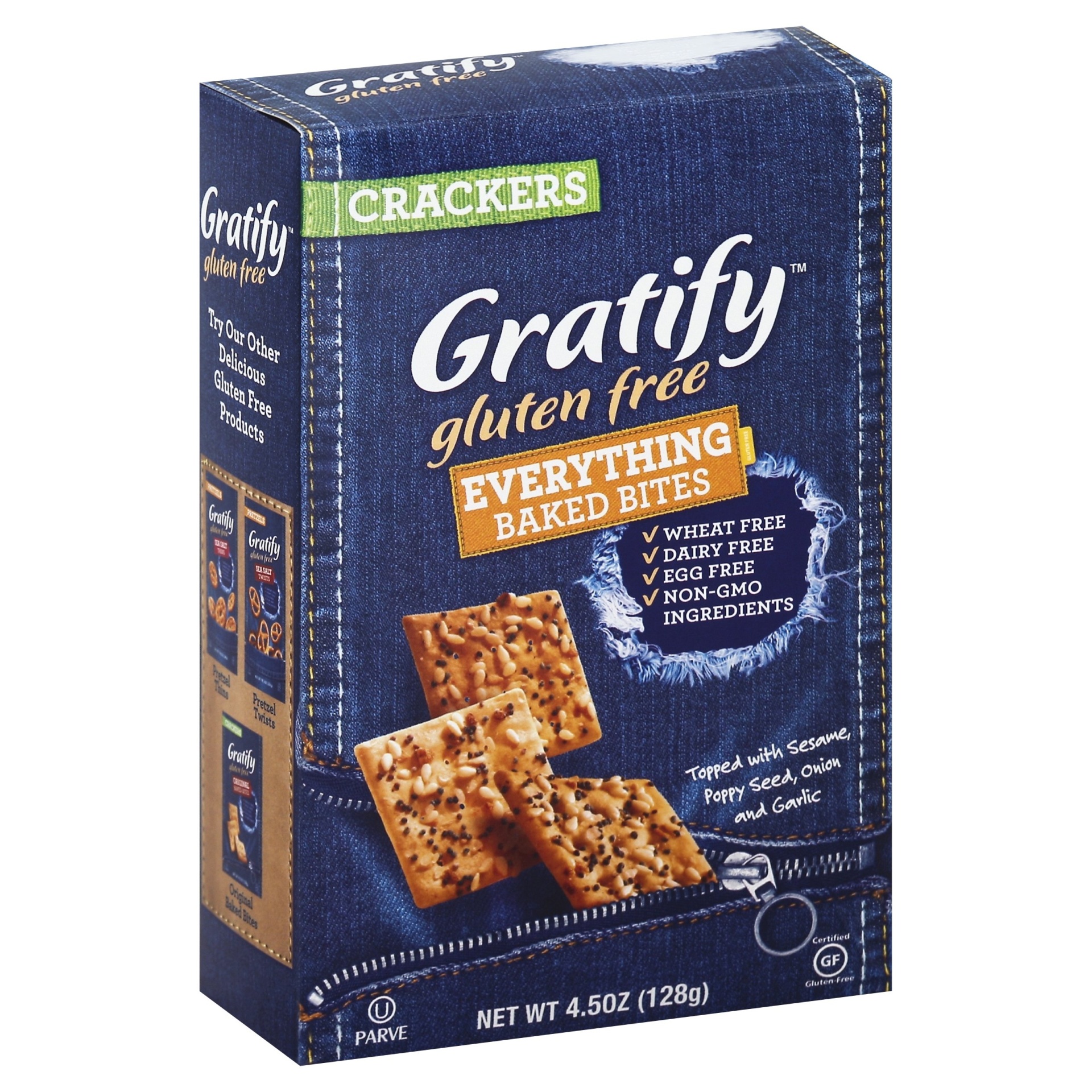 slide 1 of 4, Gratify Crackers 4.5 oz, 4.5 oz