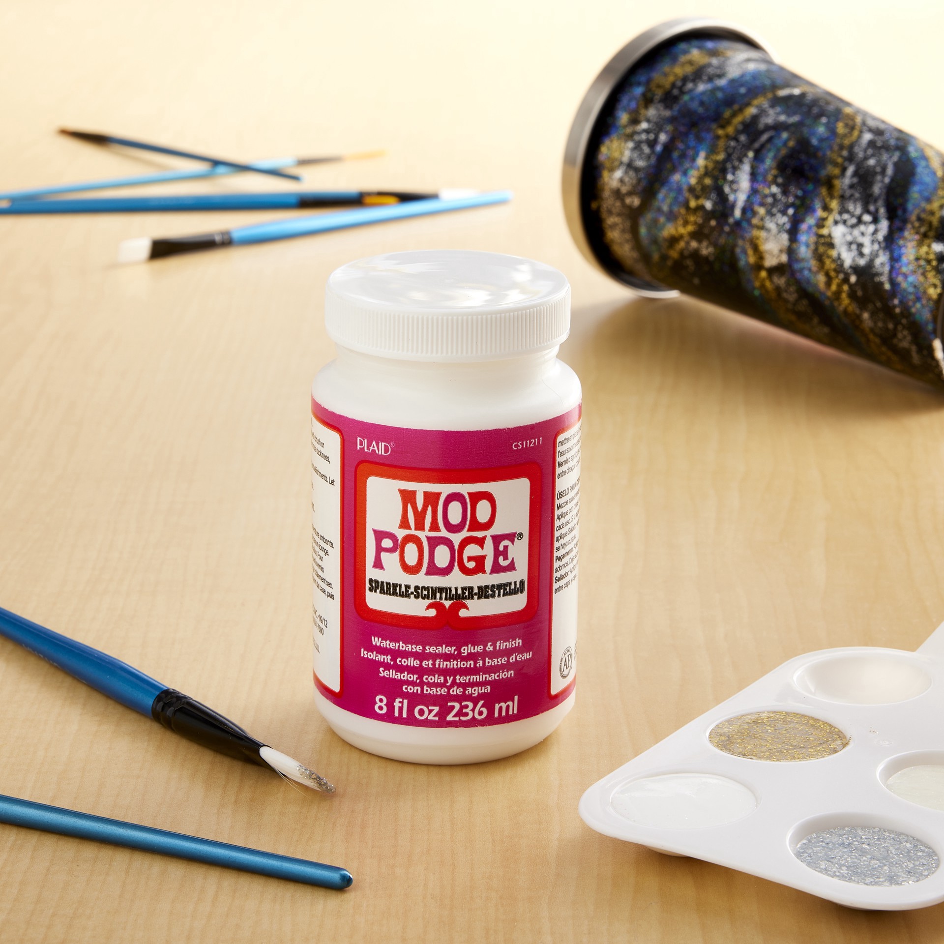 slide 2 of 2, Mod Podge Sparkle, 8 fl oz