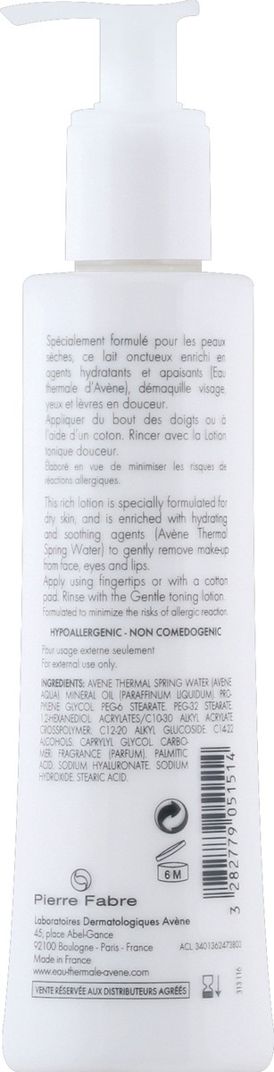 slide 2 of 6, Avène Gentle Milk Cleanser, 6.7 fl oz