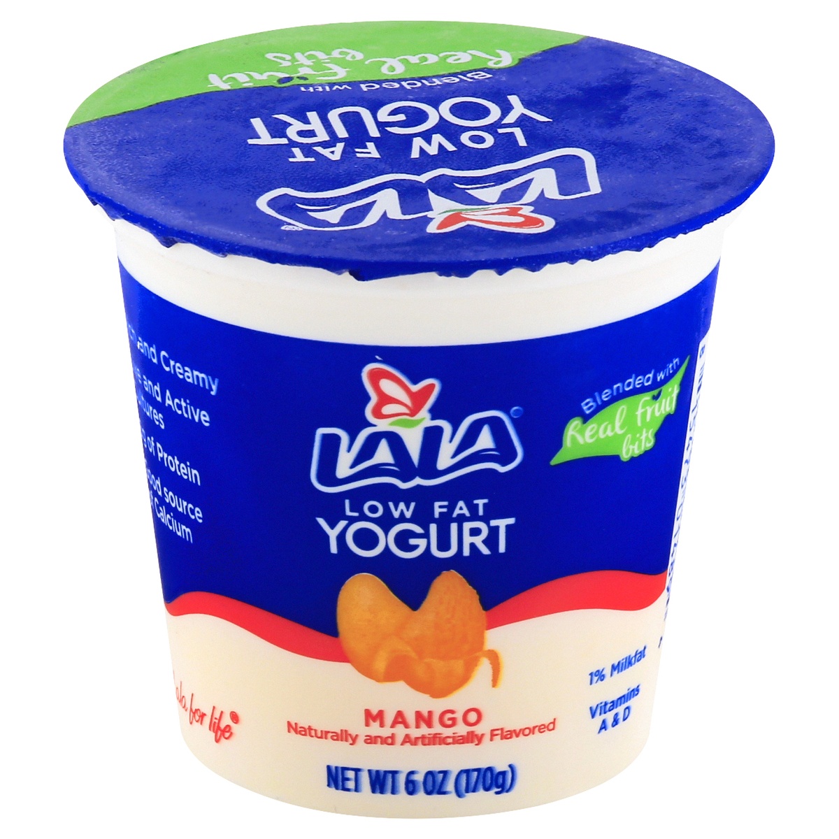 slide 1 of 6, LALA Yogurt, Mango, 6 oz