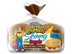 Bubba's Skinny Wheat Bagels