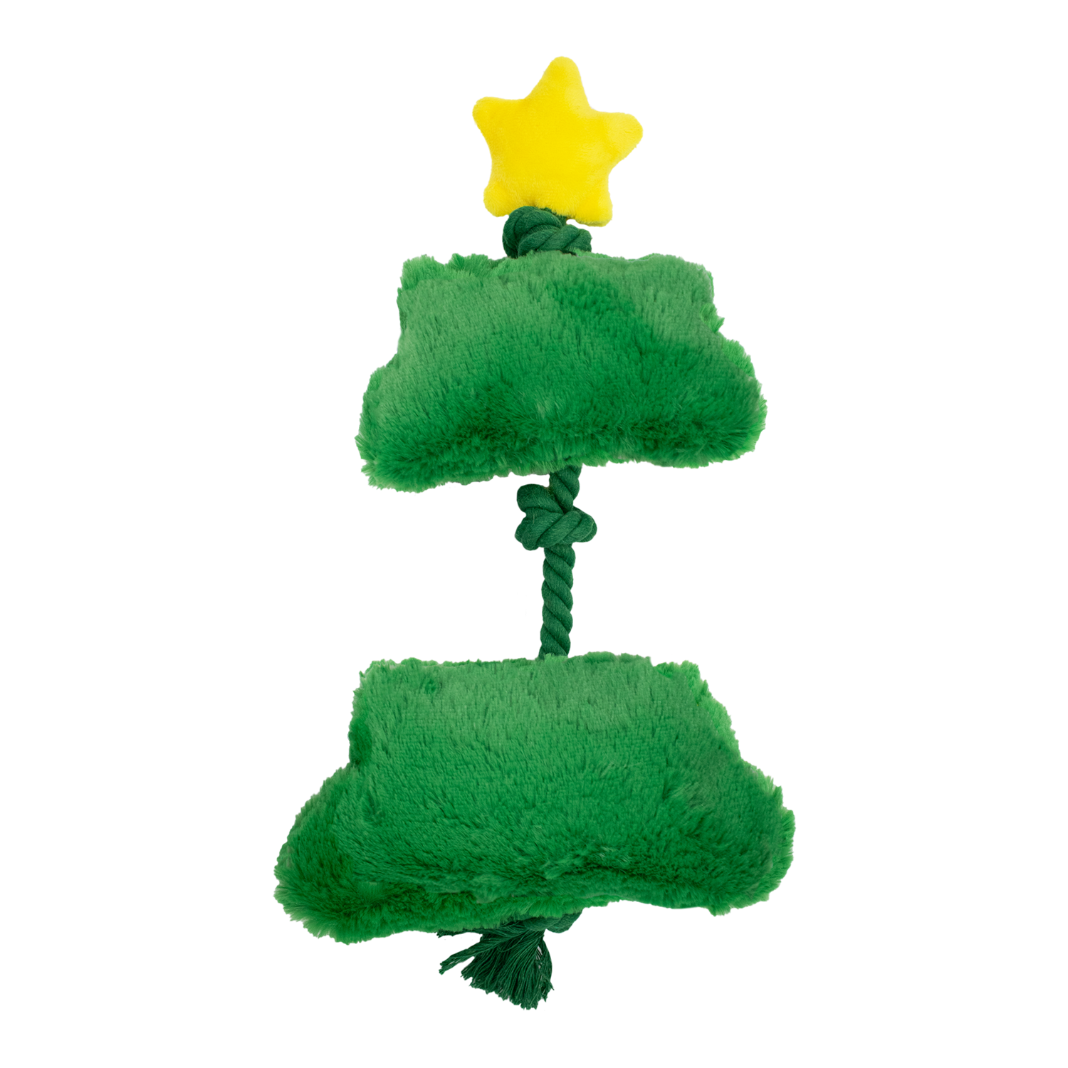 slide 2 of 2, CELEBRATIONS Design Lab Christmas Tree Rope Dog Toy, 1 ct