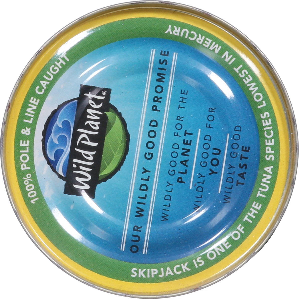 slide 6 of 14, Wild Planet Skip Jack Solid Light Wild Tuna 2.82 oz, 2.82 oz