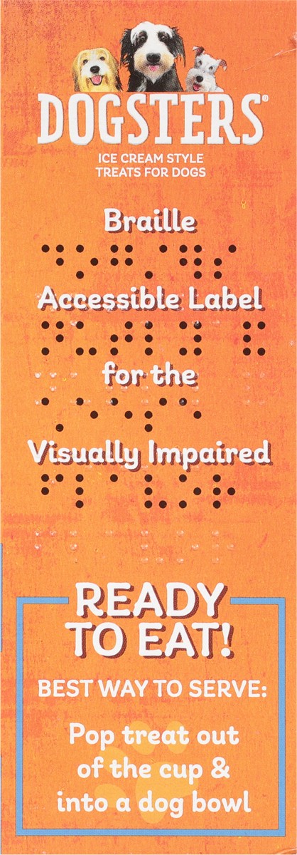 slide 3 of 13, Dogster's Ice Cream Style Nutly & Cheese Flavor Treats for Dogs 4 - 3.5 fl oz Cups, 4 ct