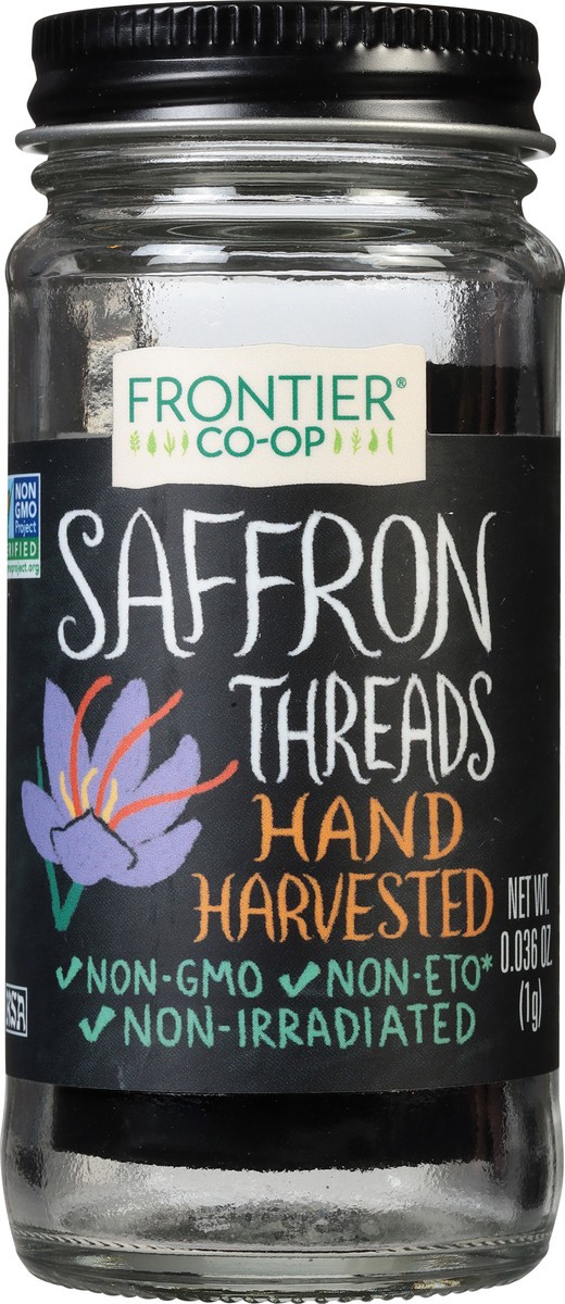 slide 7 of 10, Frontier Herb Frontier Co-op Saffron, 1 Gram Threads, 0.03 oz