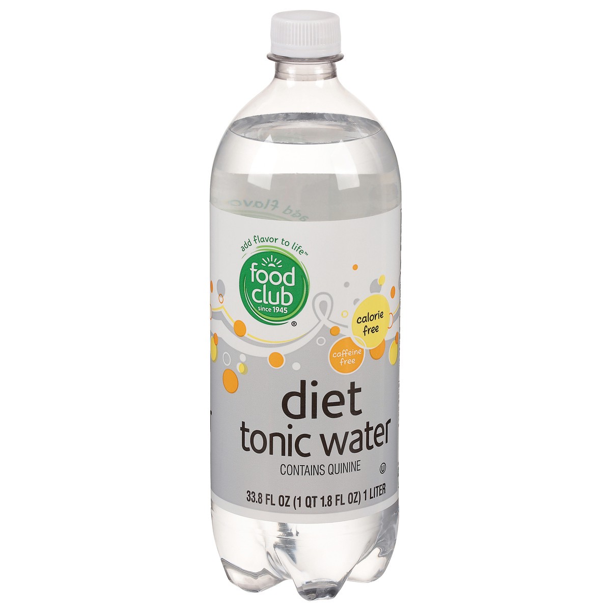 slide 9 of 15, Food Club Diet Tonic Water - 33.8 fl oz, 33.8 fl oz