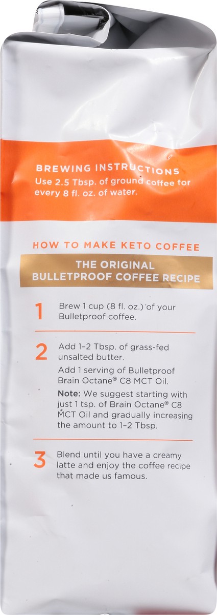 slide 7 of 9, Bulletproof Ground Medium-Dark Roast The Mentalist Coffee 12 oz, 12 oz