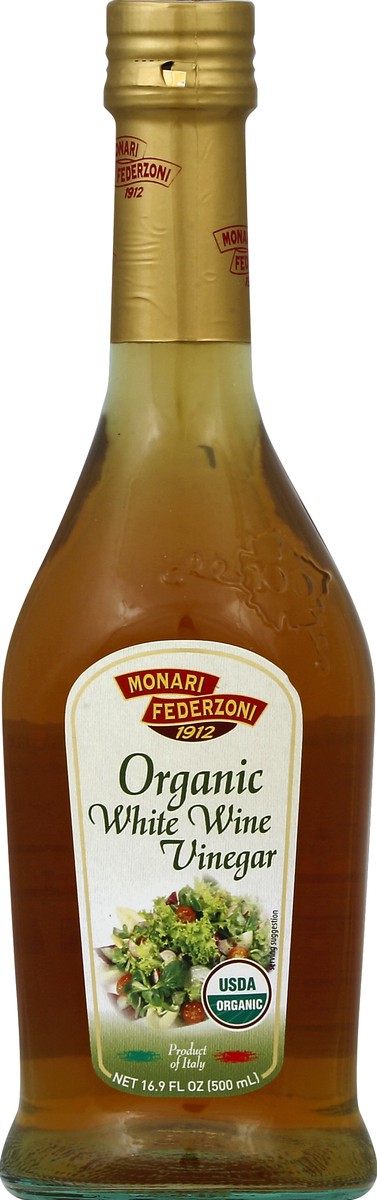 slide 2 of 2, Monari Federzoni Organic White Wine Vinegar, 16.9 fl oz