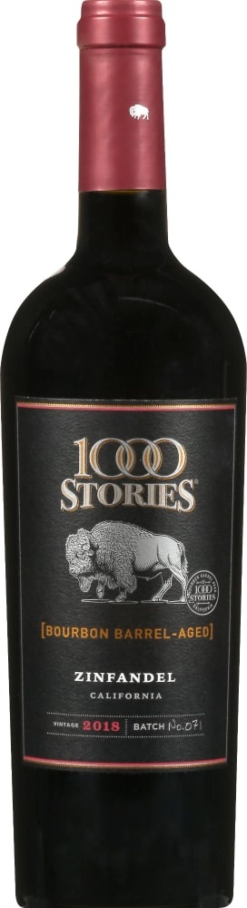 slide 1 of 1, 1000 Stories Bourbon Aged Zinfandel, 750 ml