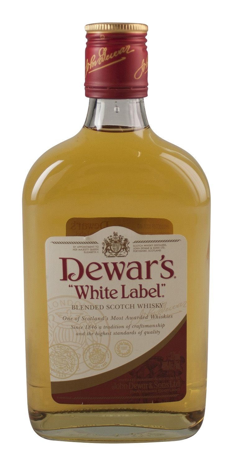 slide 1 of 1, Dewar's White Label Scotch, 375 ml