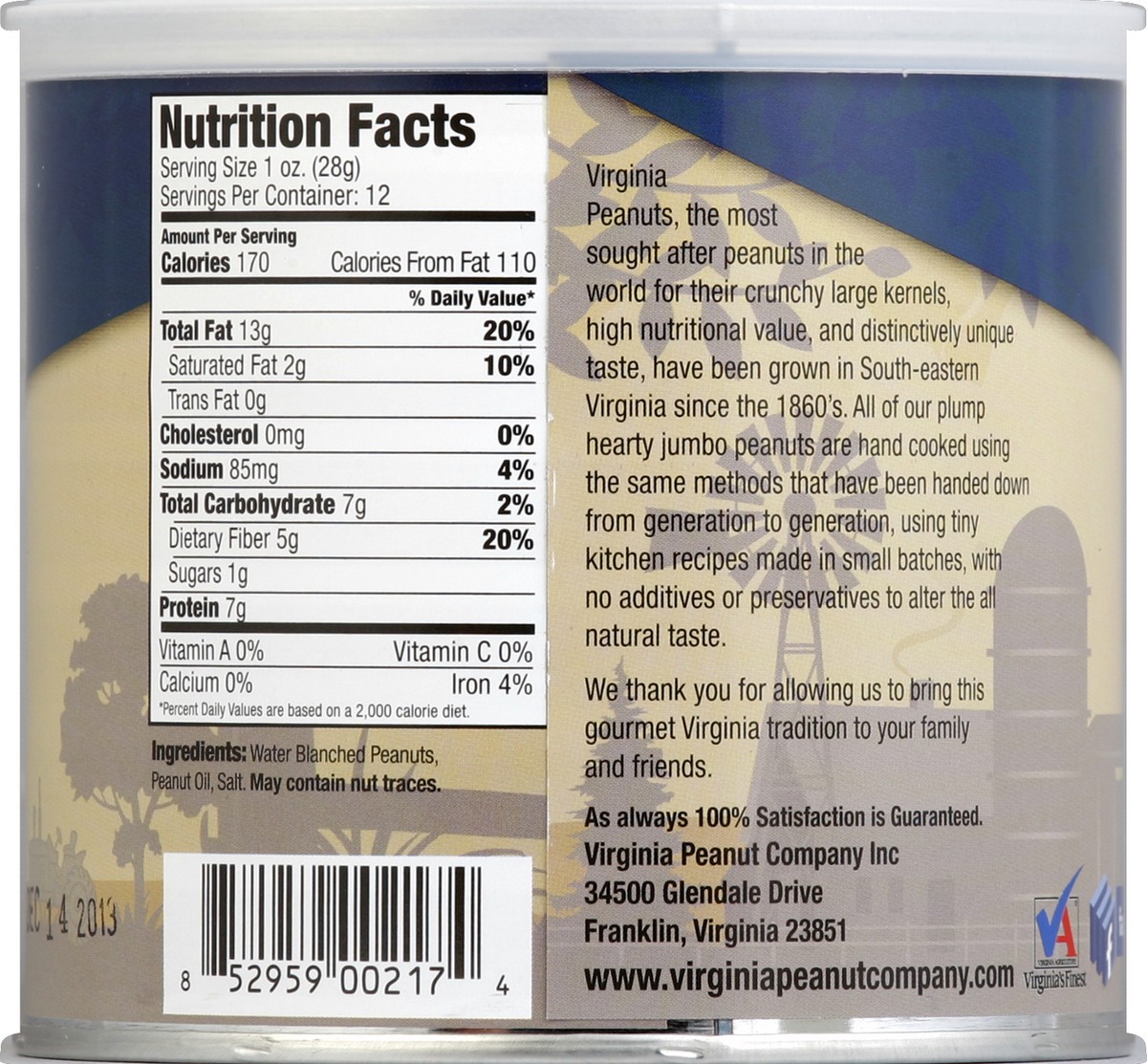 slide 3 of 3, Virginia Peanut Peanuts 12 oz, 12 oz