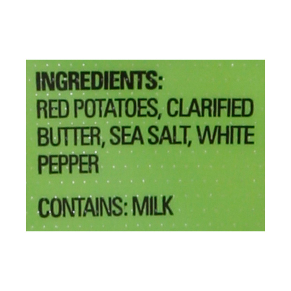slide 8 of 13, Green Giant Salt & Pepper Min Masher Potatoes, 1.5 lb