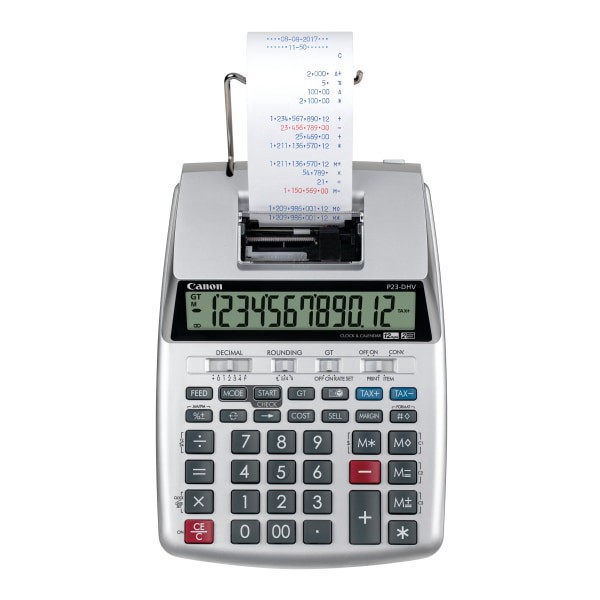 slide 2 of 3, Canon P23-Dhv-3 Printing Calculator, 2279C001, 1 ct