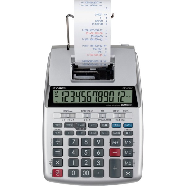 slide 3 of 3, Canon P23-Dhv-3 Printing Calculator, 2279C001, 1 ct