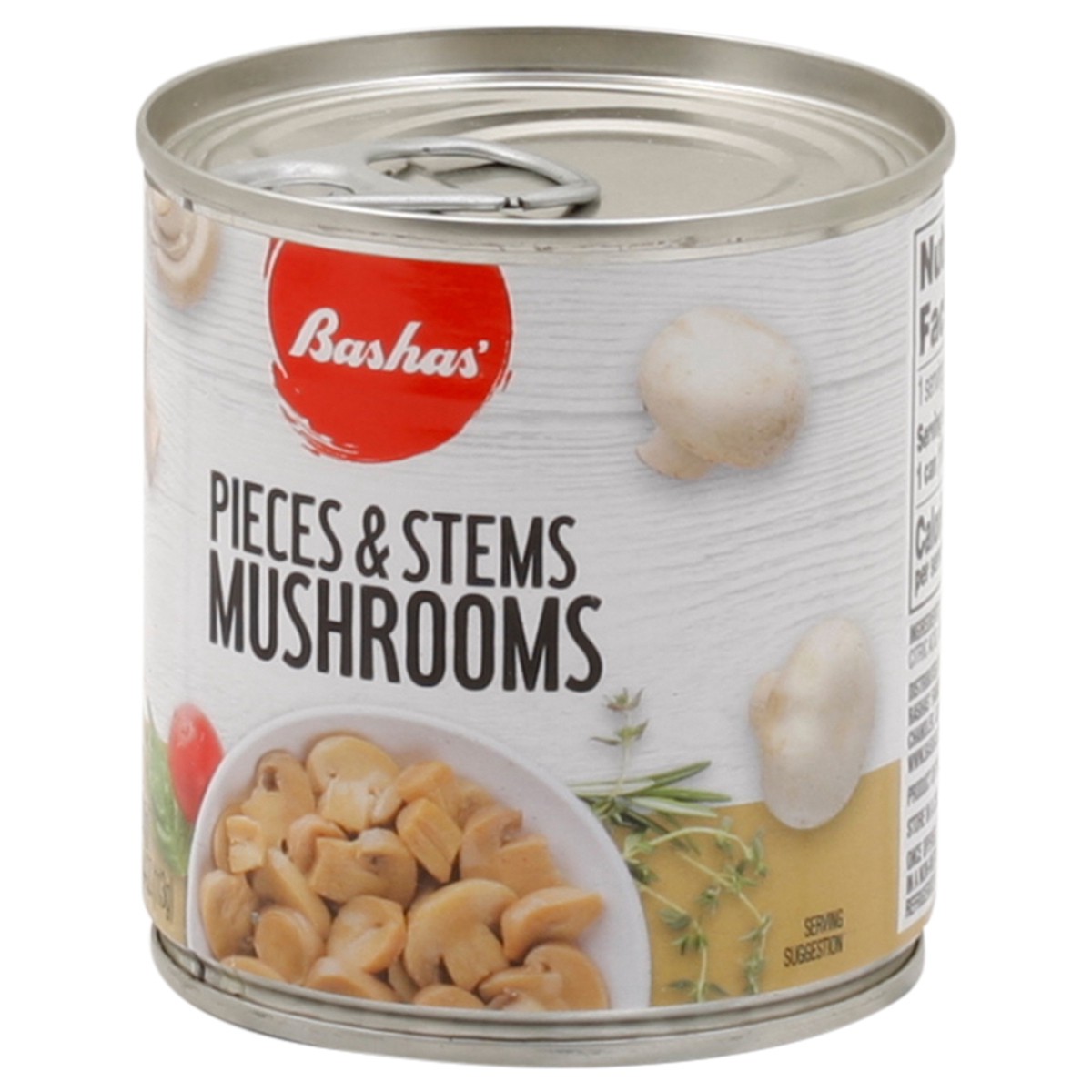 slide 2 of 13, Bashas Mshrms Pieces & Stems, 4 oz