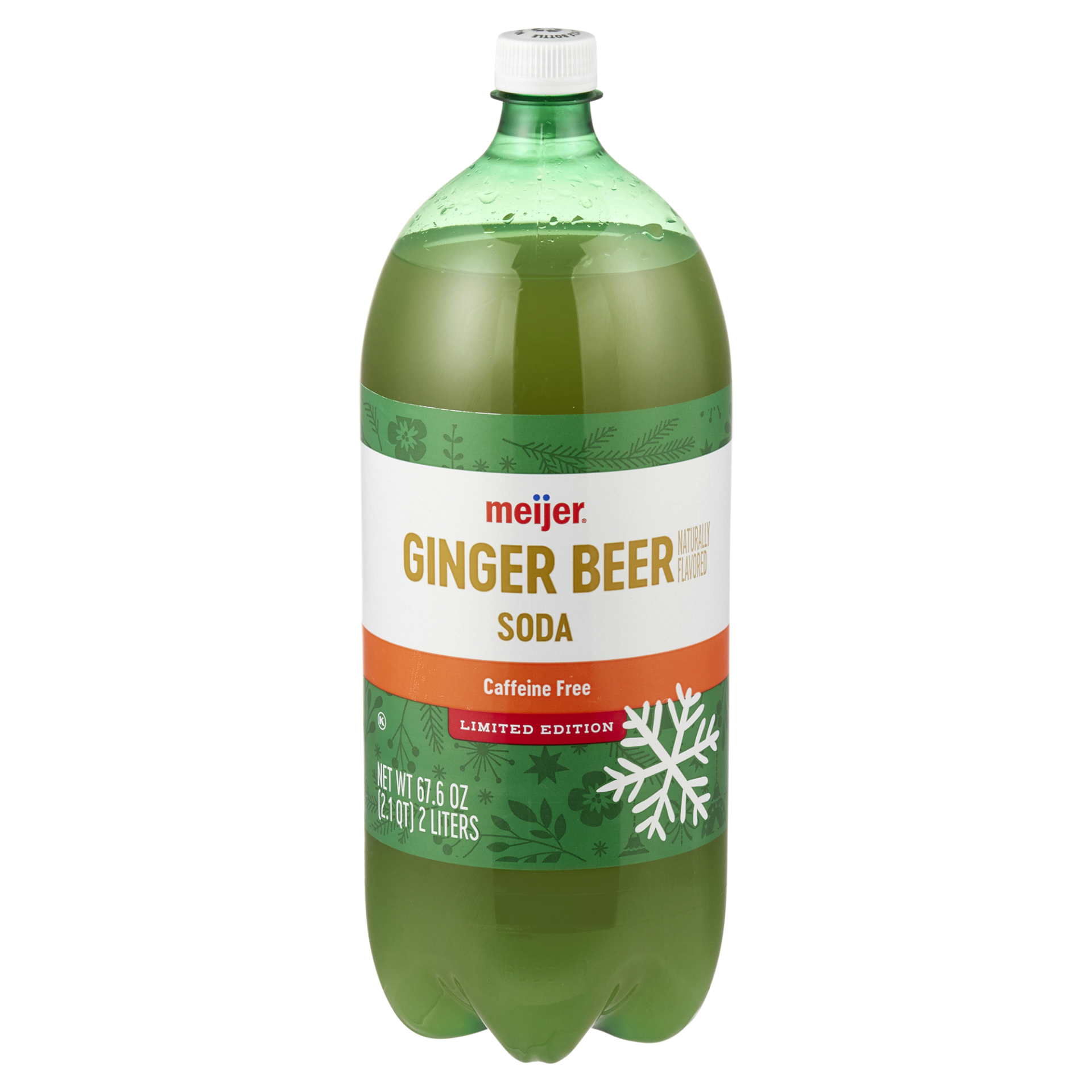 slide 1 of 1, Meijer Ginger Beer 2 Liter, 67.6 oz