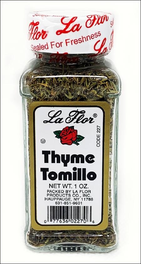 slide 1 of 1, La Flor Thyme Leaves, 6 oz