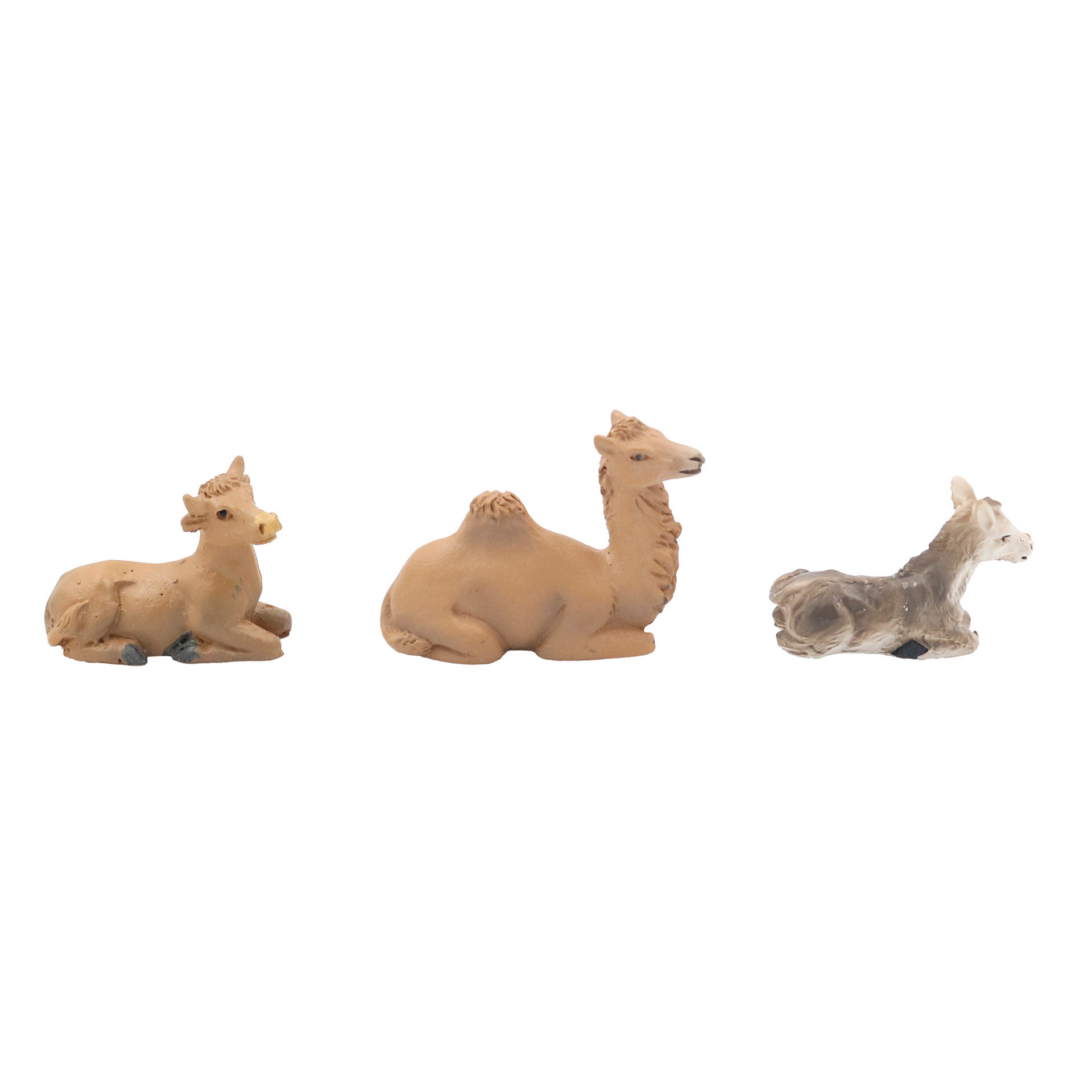 slide 3 of 4, Mini Nativity Animal Decorations By Ashland, null
