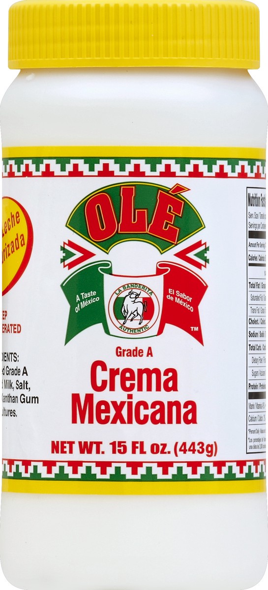 slide 1 of 3, Ole Crema Mexicana 15 oz, 15 oz