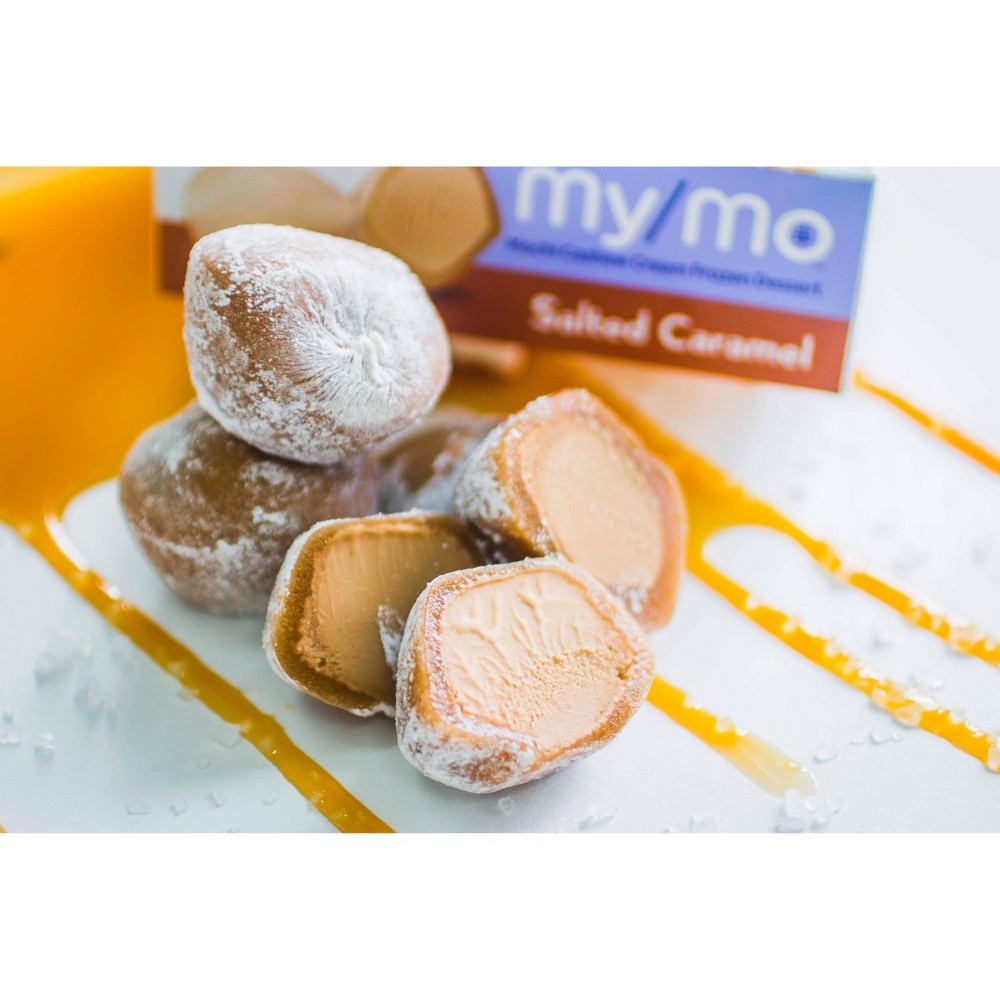 slide 2 of 3, My/Mochi My/Mo Mochi Non Dairy Frozen Dessert Salted Caramel, 6 oz