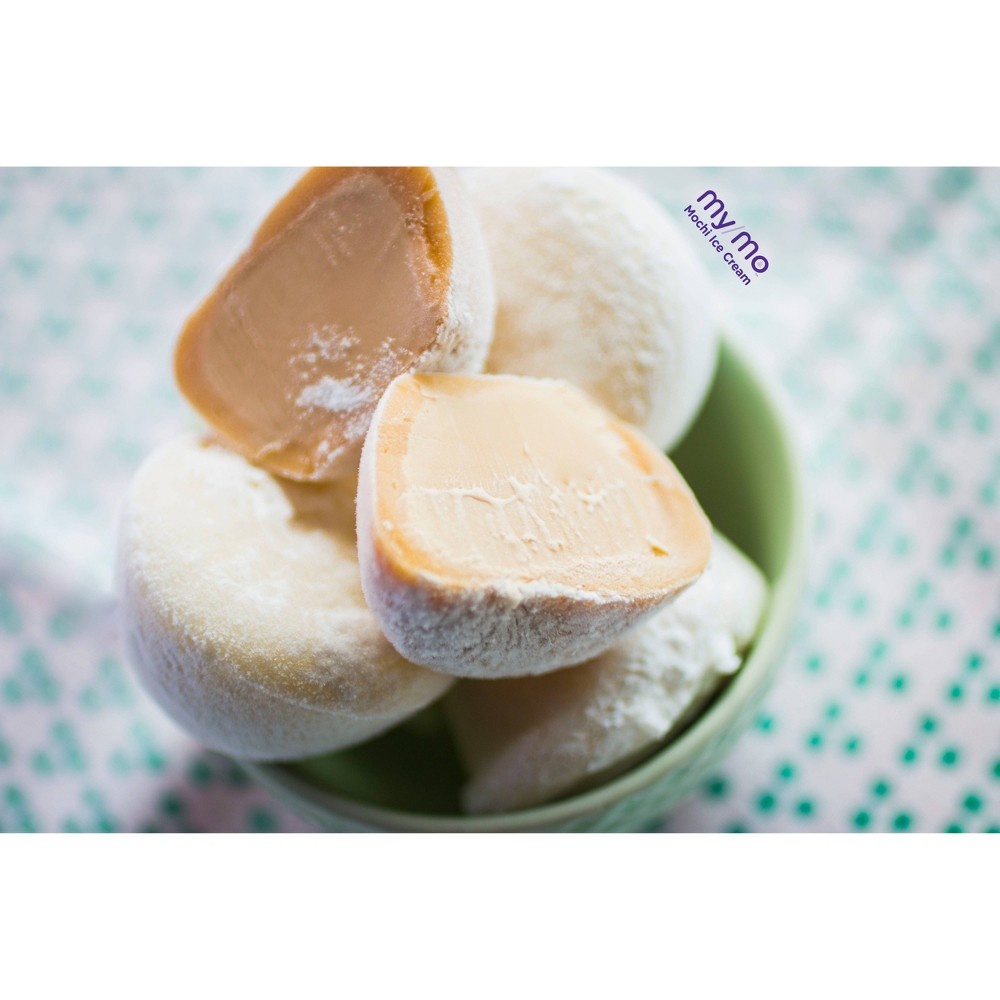 slide 3 of 3, My/Mochi My/Mo Mochi Non Dairy Frozen Dessert Salted Caramel, 6 oz