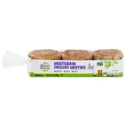 Nature's Promise Multigrain English Muffins - 6 ct
