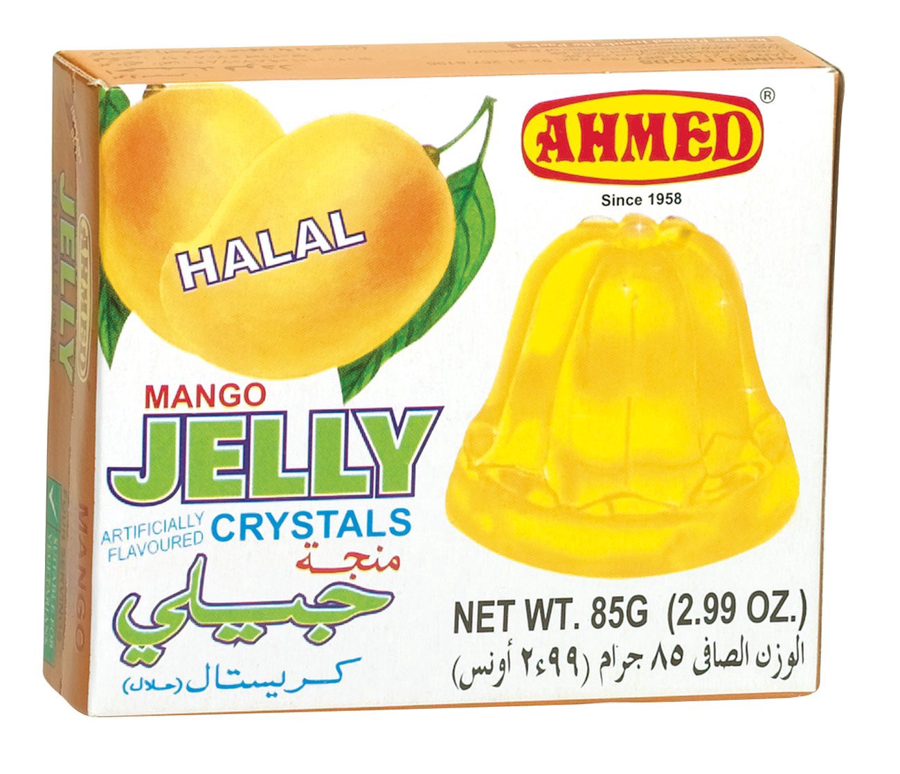 slide 1 of 1, Ahmed Mango Jelly Crystals, 2.99 oz