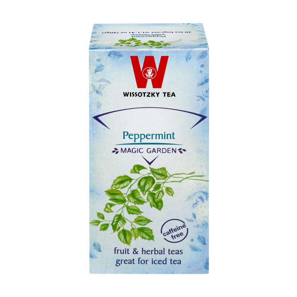 slide 1 of 1, Wissotzky Magic Garden Peppermint Tea Bags, 20 ct; 1.8 oz